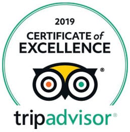 2019 Certificate of Excellence Trip Advisor