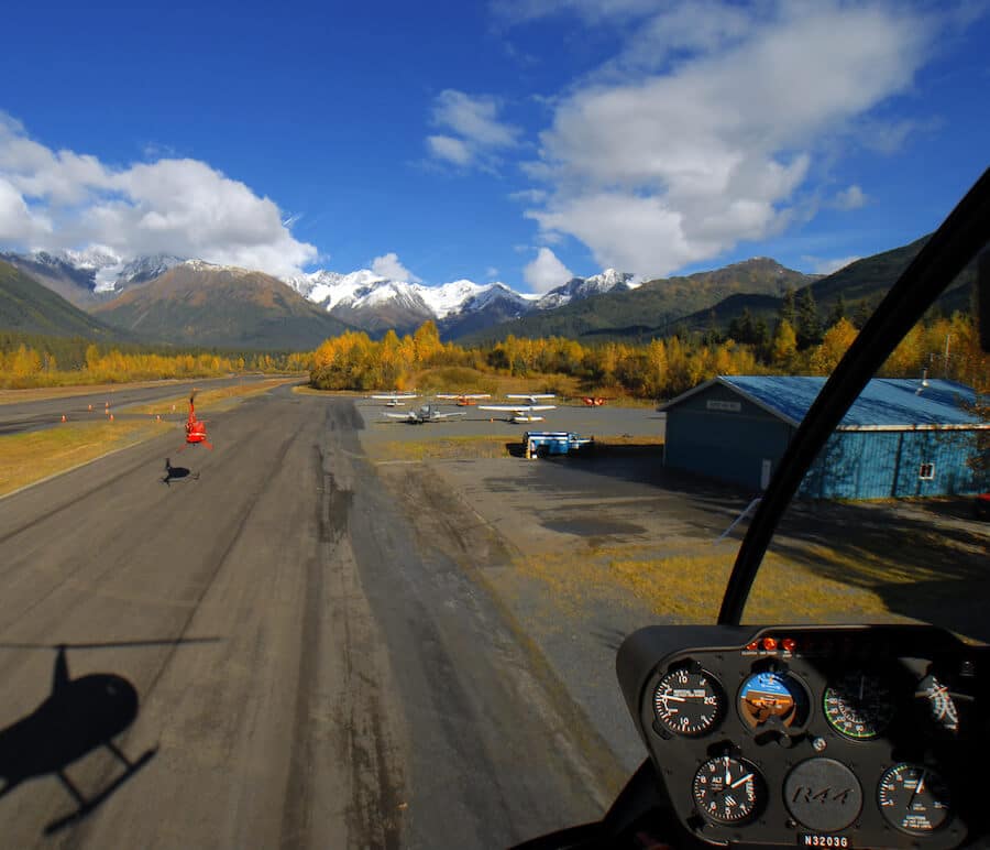 Girdwood Alaska Helicopter Tour Landing