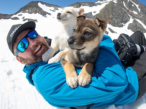 Alpine Air Alaska, Helicopter Tours, Girdwood, Alaska, Sightseeing, Flightseeing, Huskies Puppies